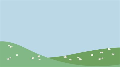 Green Grass Hill Desktop Wallpaper Premium Vector Rawpixel