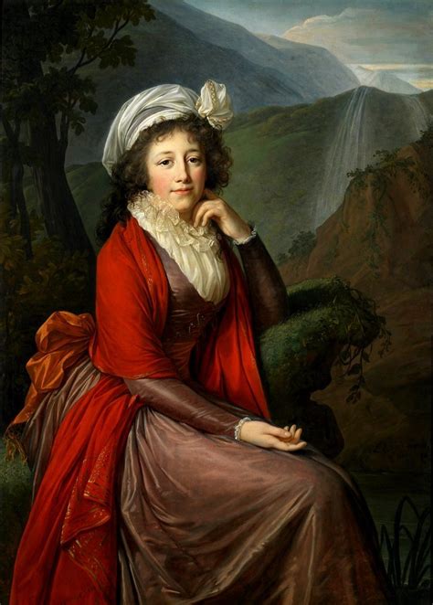 Marie Louise Elisabeth Vigée Le Brun Portrait de la comtesse Maria