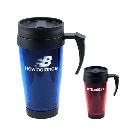 There is no one size that fits all! Fourteen ounce basic acrylic double insulated travel mug ...