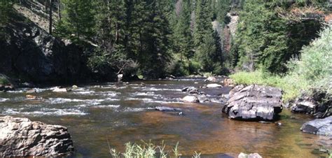 From 1680s as act of forming a camp. see definitions of encampment. Encampment River - High Plains Fly Fishing
