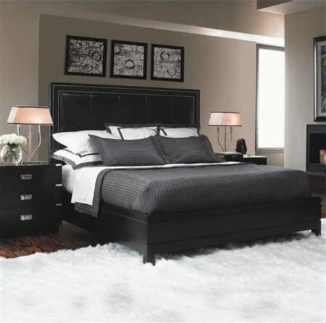 The greensburg panel bedroom set from ashley furniture homestore (afhs.com). How to Decorate a Bedroom with Black Furniture: 5 Steps ...