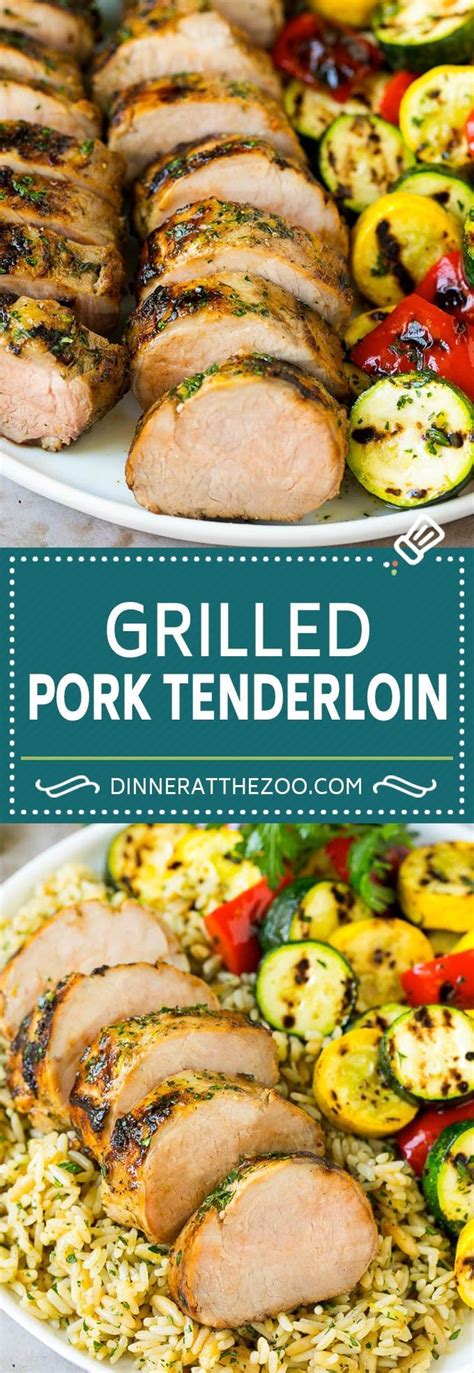 Grilled Pork Tenderloin Recipe Grilled Pork Pork Grilling Marina
