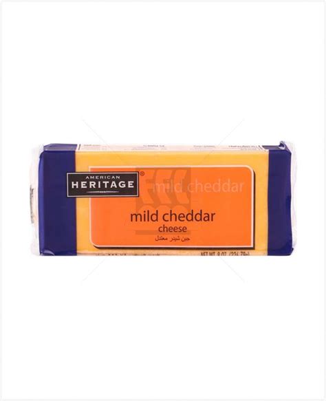 American Heritage Mild Cheddar Cheese 22679gm