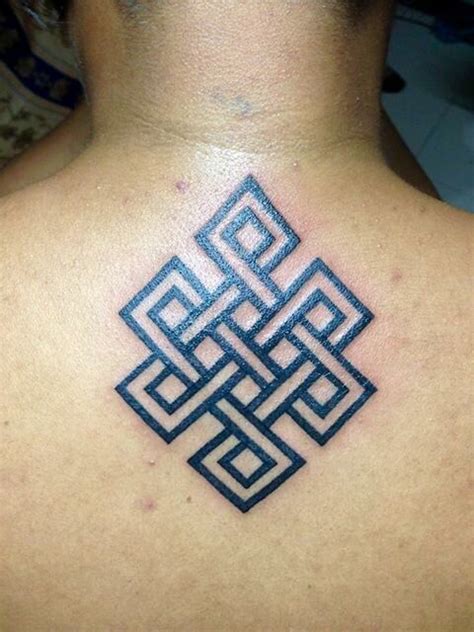 Buddhist Sign Tattoo Means Karma Geometric Tattoo Triangle Tattoo