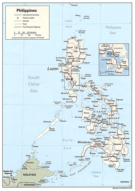 Map And Facts About The Philippines