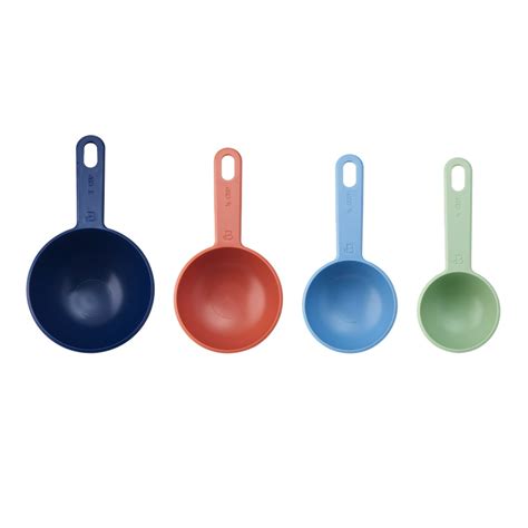 Beautiful Nesting Measuring Cups With Ring In Assorted Colors Walmart