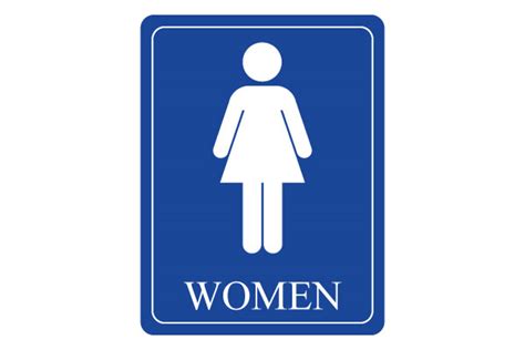 10 Best Images Of Printable Bathroom Signs Women