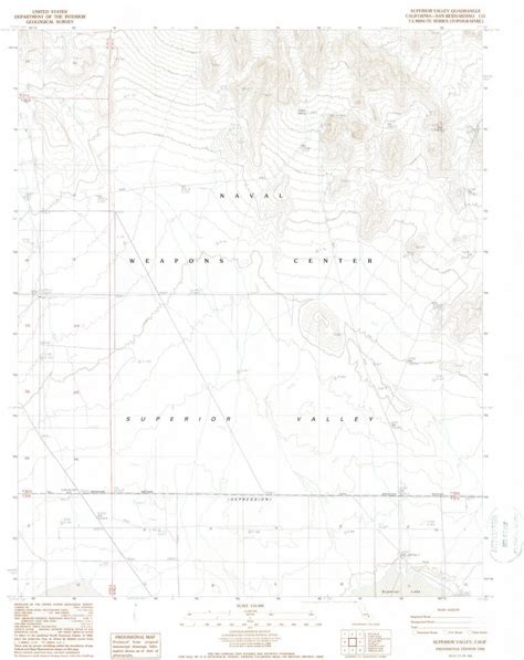 Yellowmaps Superior Valley Ca Topo Map 124000 Scale 75