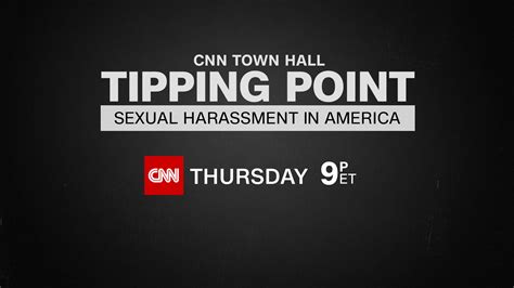 Cnn To Hold Town Hall Tipping Point Sexual Harassment In America