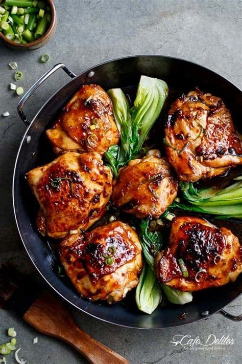 Simple Asian Glazed Chicken Thighs Recipe Cart