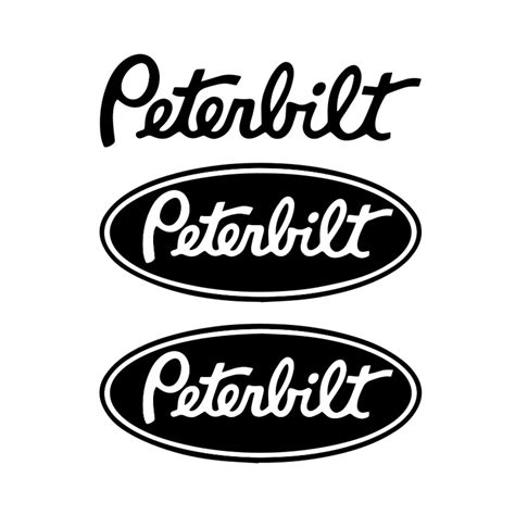Peterbilt Logo Digital File Svg Png Dxf Etsy