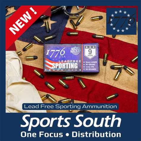 New 1776 Usa Ammunition Available Through Sports South Outdoor Wire