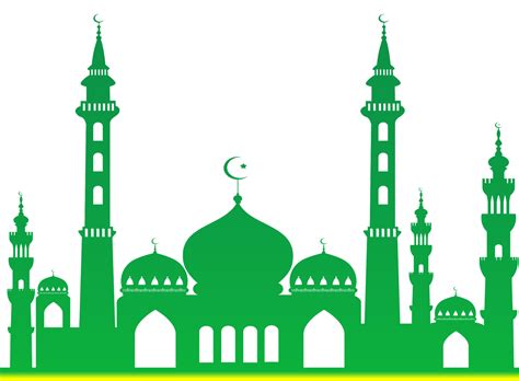 Mosque Png Vector Transparent Or Masjid Vector With Transparent