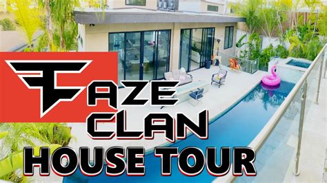 The Old Faze Clans House Insane Mansion In Hollywood Full Tour