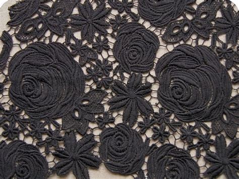 Check spelling or type a new query. Black Lace Fabric Classical Roses Floral Patterns black