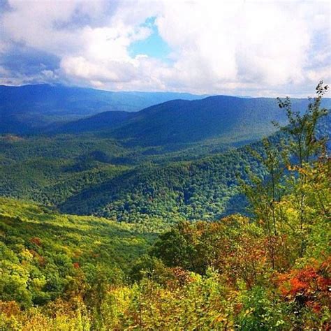 The Blue Ridge Mountains are certainly not the highest or the most
