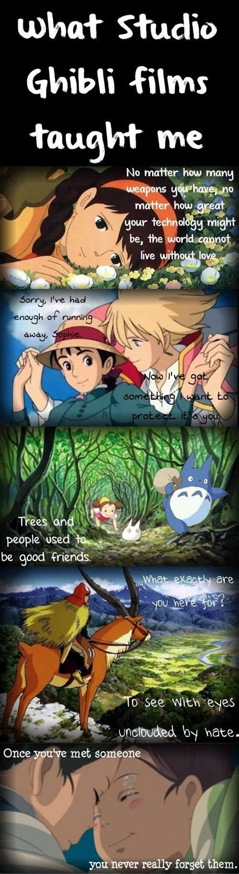 It's over, the forest spirit is dead now. I love that line from Princess Mononoke!!! | Studio ghibli ...
