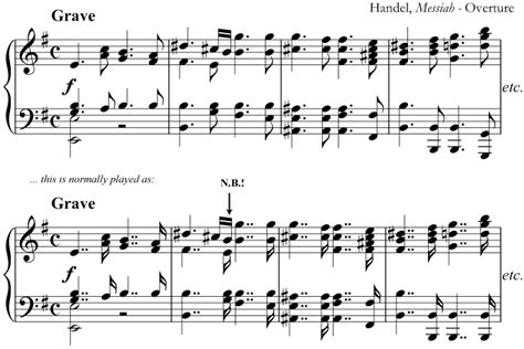 How they appear on a musical staff. Study: Double dots