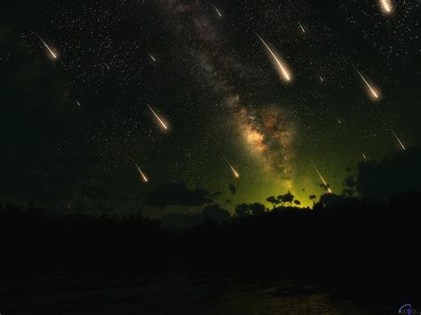 Perseid Meteor Shower Shower Meteor Sky Perseid Hd Wallpaper Peakpx
