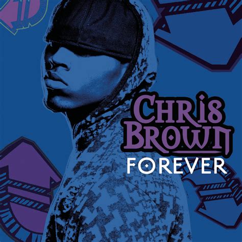 Carátula Frontal De Chris Brown Forever Cd Single Portada