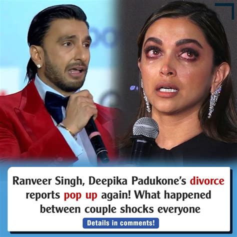 Ranveer Singh Deepika Padukones Divorce Reports Pop Up Again Find Out Why News