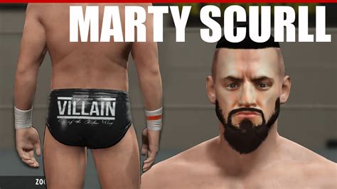 WWE 2K16 Marty Scurll CAW PC YouTube