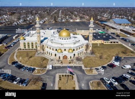 Dearborn Michigan The Islamic Center Of America The Largest Mosque