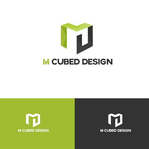Fett Gehobenes Architecture Logo Design für M cubed design von