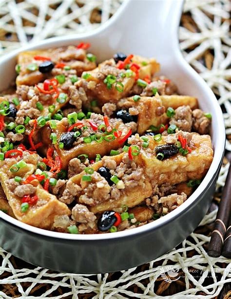Fried Tofu With Minced Pork 豆腐炒肉末 Cooking And Recipes Before Its News