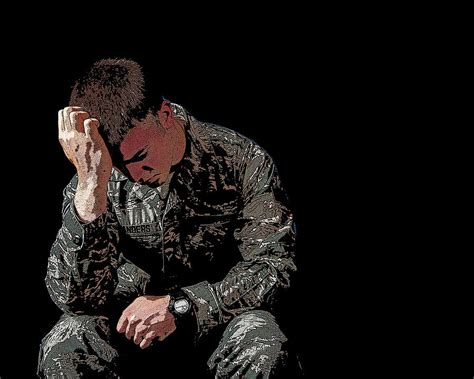 Posttraumatic stress disorder (ptsd), once called shell shock or battle fatigue syndrome, is a serious condition that can develop after a person has experienced or witnessed a traumatic or terrifying event in which there was serious physical harm or threat. Post-traumatic Stress Disorder Photograph by Alex Pena, Us ...