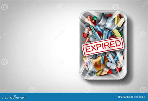 Expired Medicine Stock Illustration Illustration Of Pharmaceutical
