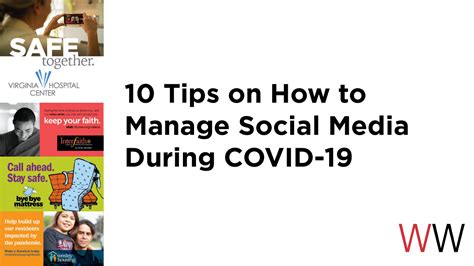 10 Tips On Social Media During Covid 19 Williams Whittle Associates