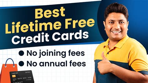 Best Lifetime Free Credit Cards No Joining Fee No Annual Fee Credit Card Best Free Credit