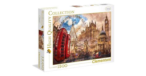 Clementoni 31807 Vintage London 1500 Pieces Puzzle