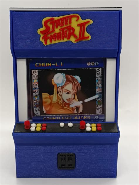 Street Fighter 2 Arcade Machine Themed Deck Box For Mtg Etsy