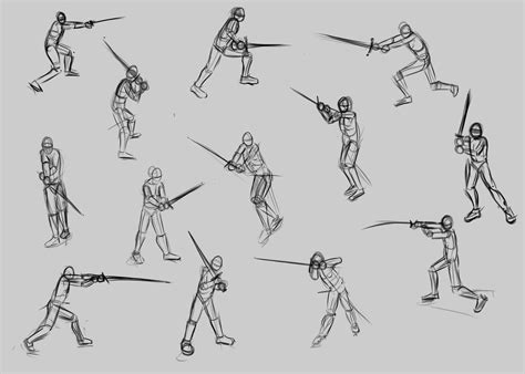 Pin On Sword Poses