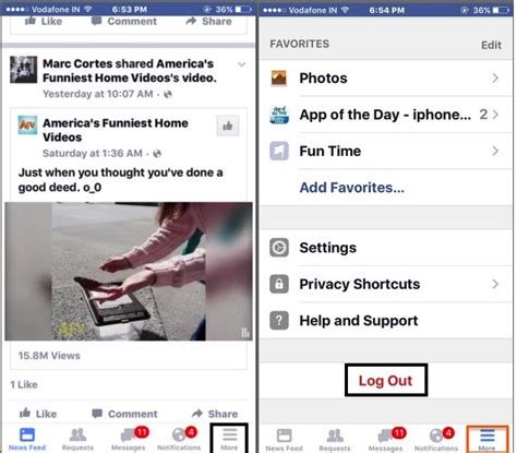Switch Facebook Account Login On Iphone Ios App Howtoisolve