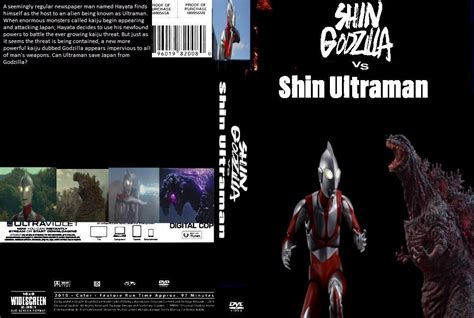 Shin Godzilla Vs Shin Ultraman Dvd Cover By Steveirwinfan96 On Deviantart