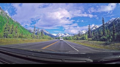 Alaska Driving On The Seward Highway Youtube