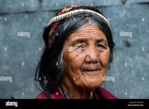 Philippines Cordillera Highlands Bontoc Samoki Village Igorot Stock