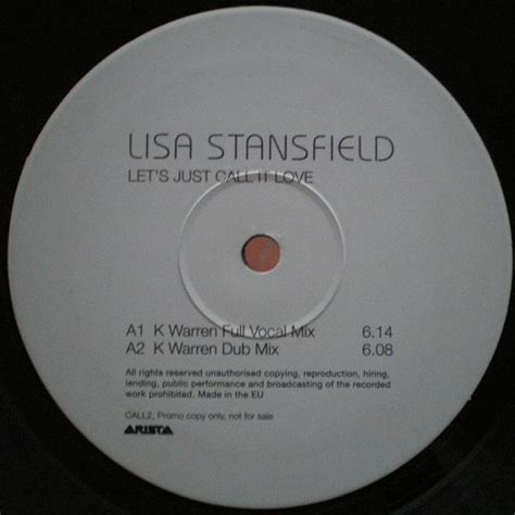 Album Let S Just Call It Love De Lisa Stansfield Sur Cdandlp