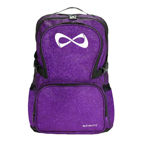 Nfinity Purple Sparkle Backpack Cheer World