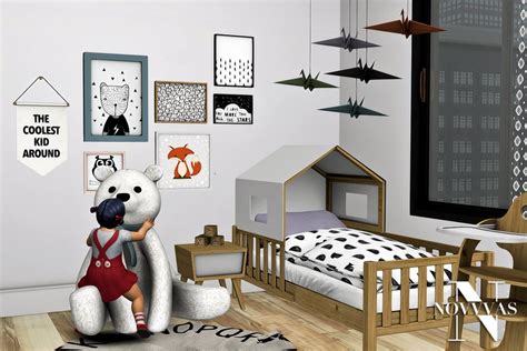 Safari Toddler Bedroom By Novvvas Liquid Sims