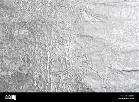Silver Paper Foil Decorative Texture Background Stock Photo Alamy