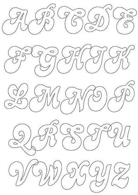Letras Fieltro Scrapbook Fonts Letter Stencils Lettering Alphabet