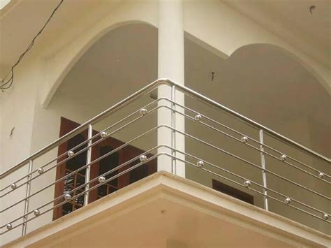 Modern Stainless Steel Balcony Grill For Home At Rs 700sq Ft In