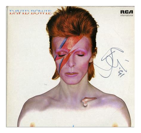 David bowie was one of the most influential and prolific writers and performers of popular music, but he was much more than that; Auction Your David Bowie Autograph With Nate D. Sanders