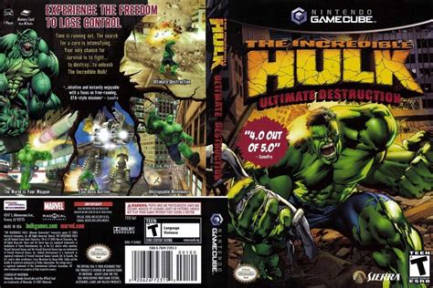 Incredible Hulk Ultimate Destruction Gamecube Videogamex