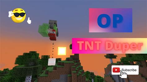 How To Make A Tnt Duper In Minecraft Really Easy Youtube
