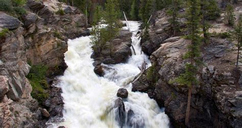 Adams Falls In Rocky Mountain National Park Day Hikes